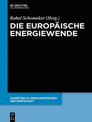 cover image of Die europäische Energiewende